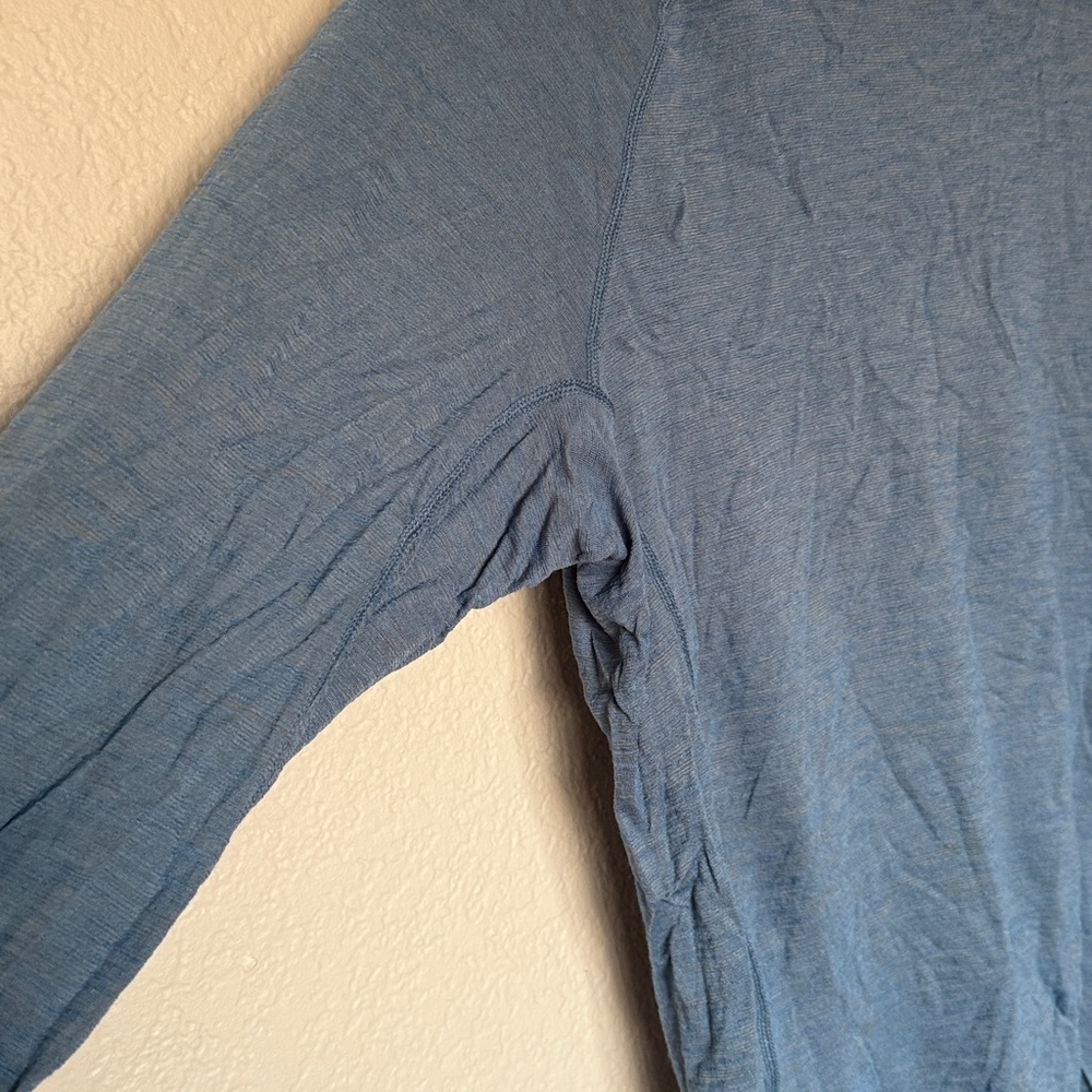 Outdoor Vitals Men's Blue Long Sleeve Shirt - Picture 4 of 4